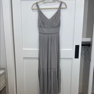 Elegant Gray Women's Dress